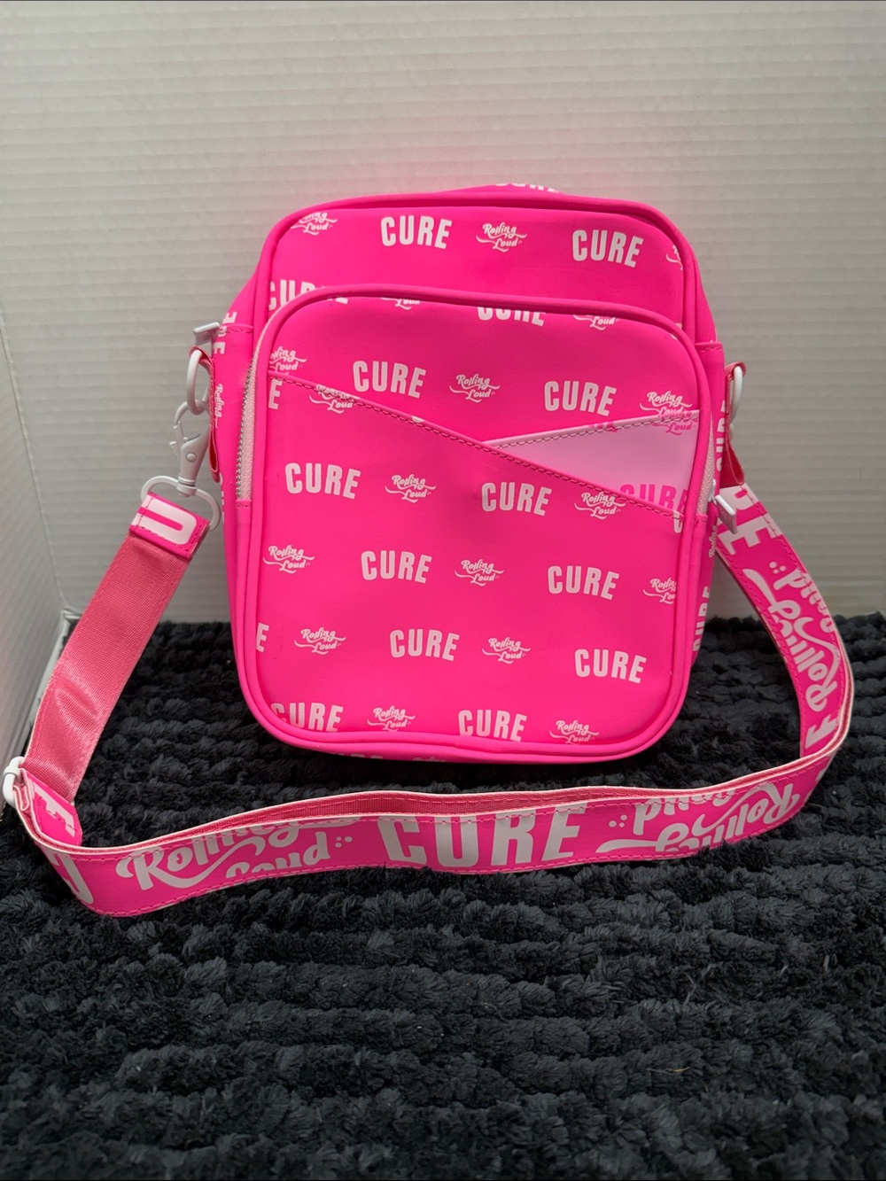 Rip Curl Hot Pink 'CURE' Crossbody Bag